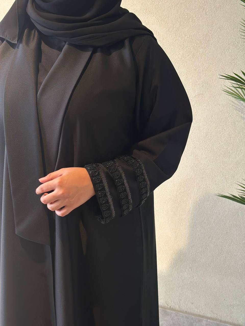 عبايه لف قماش بليزر